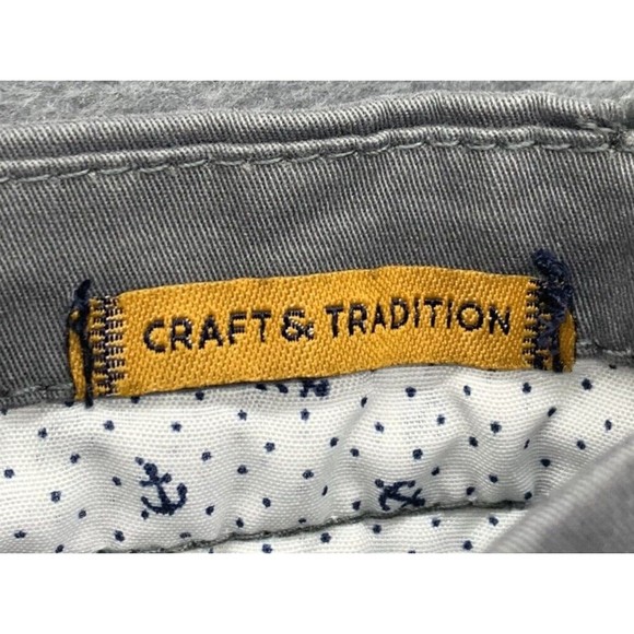 Across The Pond Bermuda Shorts Mens Size 32 Charcoal Gray Signature Line Stretch - Picture 10 of 14